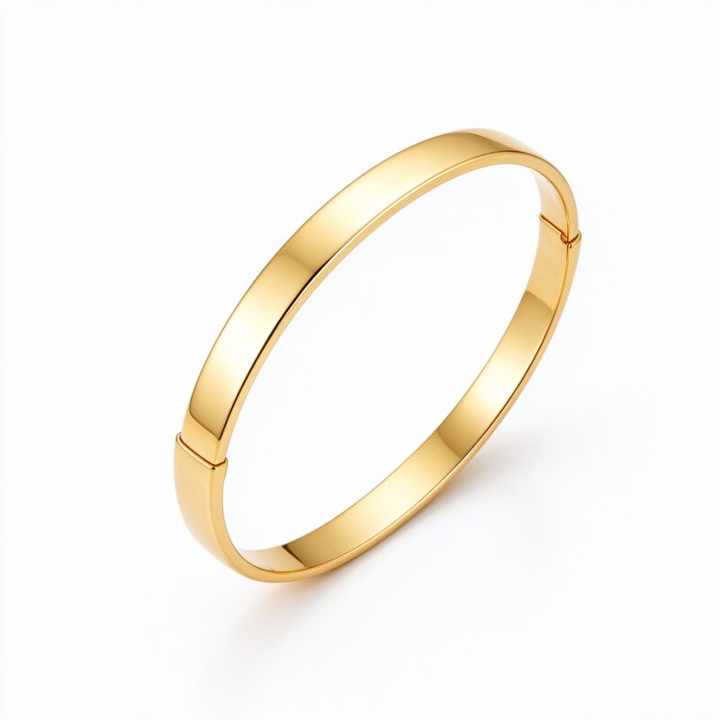 Gold Cuff Bangle