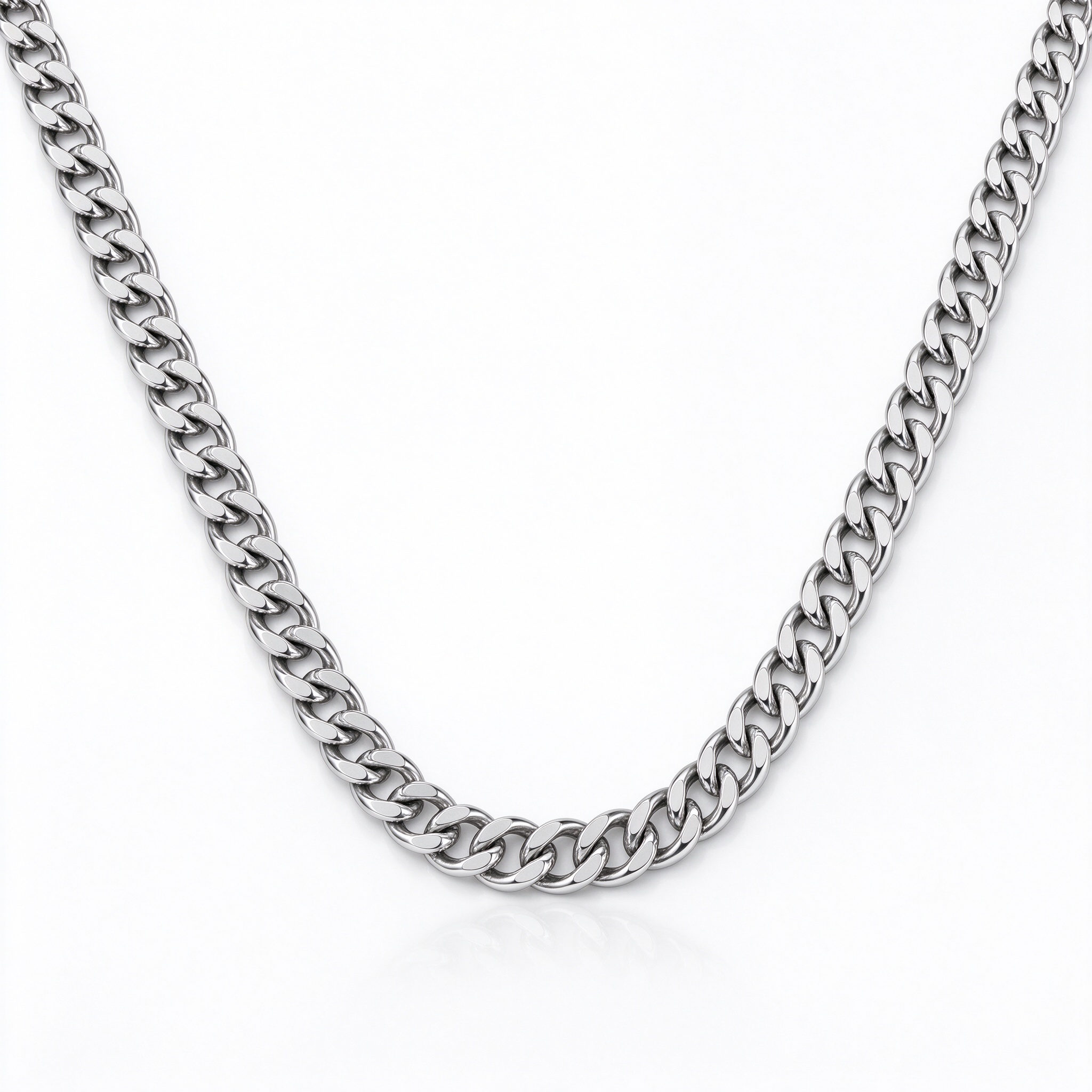 Sterling Silver Cuban Link Chain